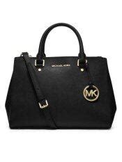 harga michael kors saffiano hamilton large gold label|michael kors saffiano leather.